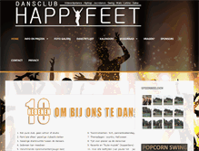 Tablet Screenshot of happyfeet.be